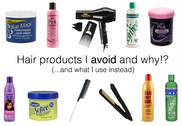 Hair products I avoid and why